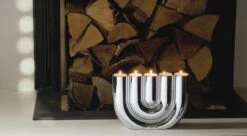 DOUBLE U Teelichthalter