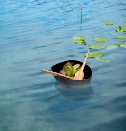 BOAT Salatschale Mit Besteck