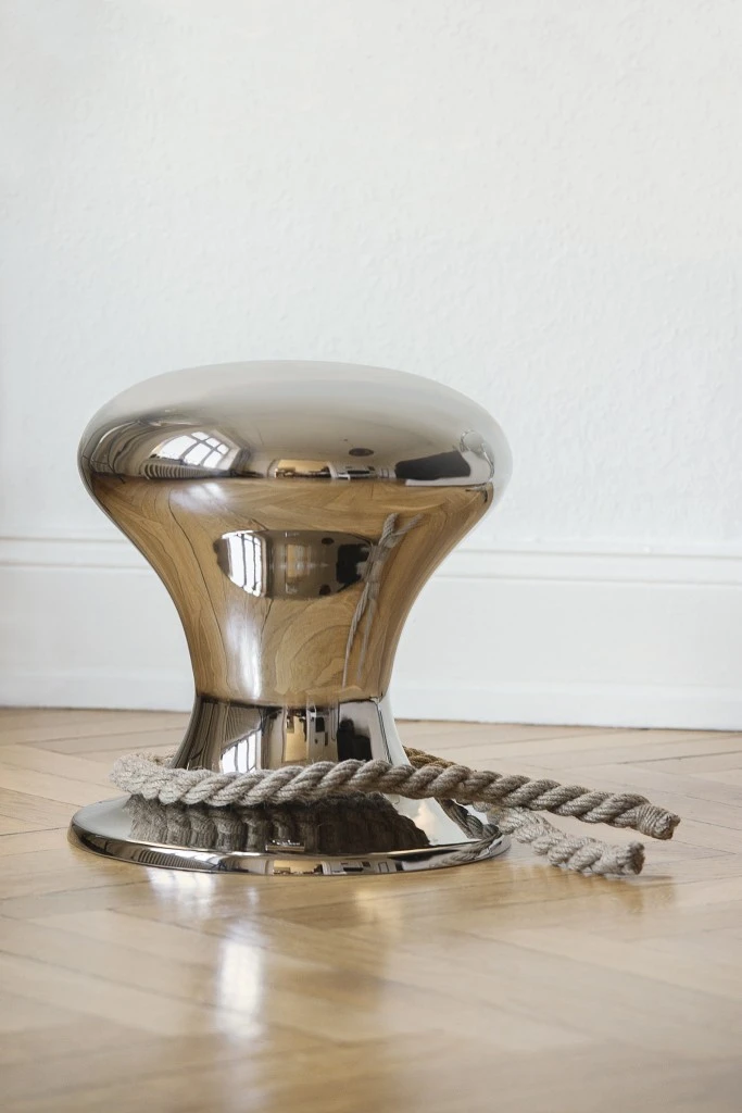 HAMBURGER HOCKER Mit Segeltau – Bild 6